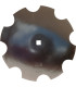 Notched disc Ø510x4