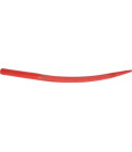 Pointed curved tine