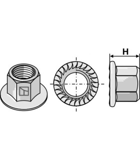 Collar nut - M12x1,75
