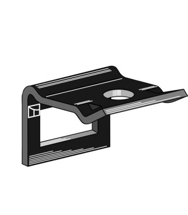 Clamp for  tine 80 x 10