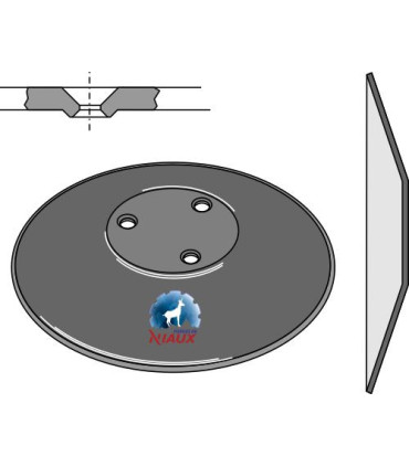 Seed drill disc Ø320x3