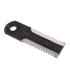 Straw chopper flail blade