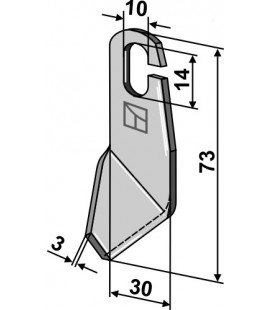Wing-knife - right model
