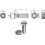 Plogbult M16x2x75 med mutter