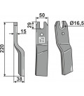 Rotary tine, left model