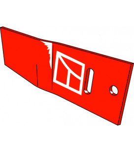 Moldboard extension - right