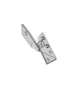 Bracket for reversible point - left