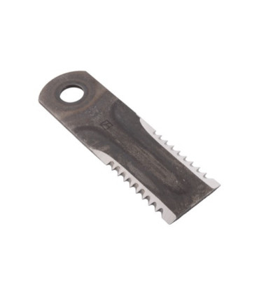 Straw chopper flail blade
