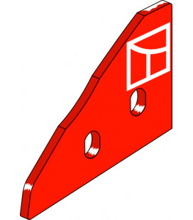 Landside tip - right