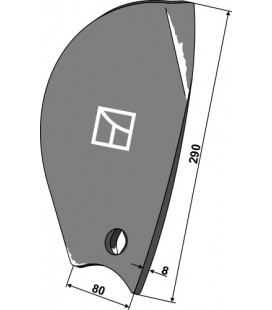 Guideboard - left