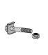 Bolt with self-locking nut M 20 x 2,5 - 8.8