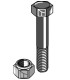 Bolt with self-locking nut - M20 - 10.9