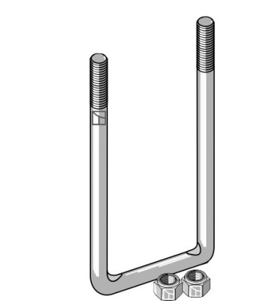 Stirrup bolt - M10x1,5