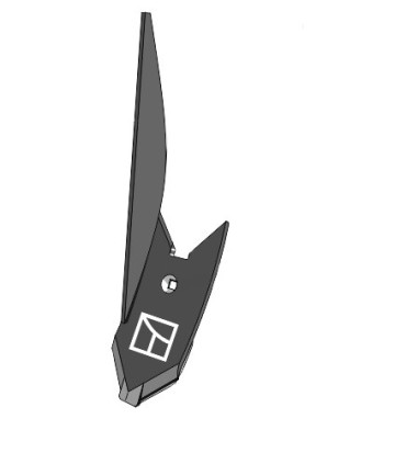 Lateral cultivator point - left