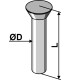 Countersunk rivet Ø5x25