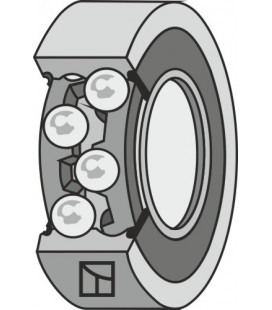 Ball bearing Ø62