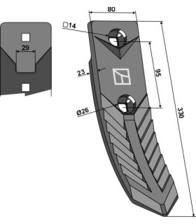 Point - Delta Flex - Forged