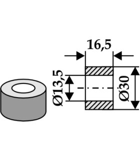 Bussning 16,5xØ13,5xØ30