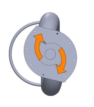Hydrauldriven Pump Reini 1R 3"