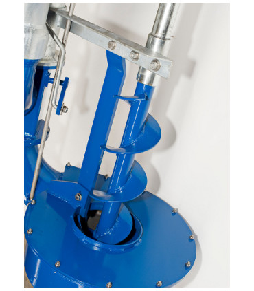 Gödselpump skruvmatad