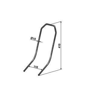 Efterharvspinne Ø10mm Väderstad Spirit Inspire