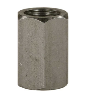 Nippel 3/8inv - 3/8inv rostfri 400bar längd 26mm