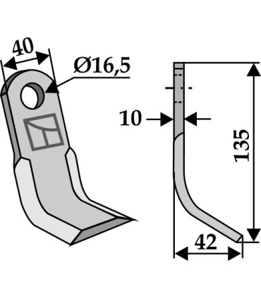 Y-slaga Maletti Kverneland