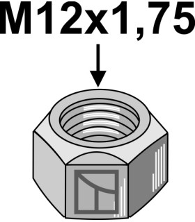 Låsmutter M12-10.9 Perfect