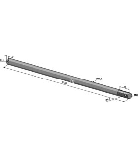 Axel Taarup L1350mm D19,5mm