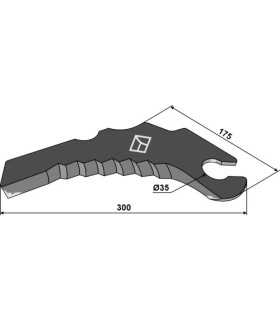 kniv John Deere Krone
