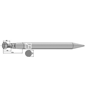 Spjut  M28 980mm n25  Redrock