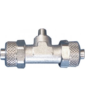 T-stycke till luftslang 6mm M5(utv) 6mm