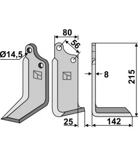 Blade, right model