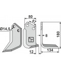 Fräskniv 180x80mm hö Breviglieri