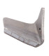 Replacement wing Hard metal - right