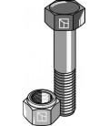 Hexagon bolt M16x1,5x47 with self-locking nut