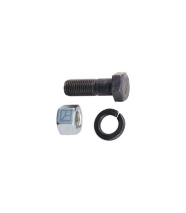 Bolt with nut and split washer - 7/16x32 12.9
