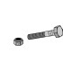 Bolt with self-locking nut - M12x1,75