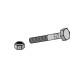 Bolt with self-locking nut - M12x1,75