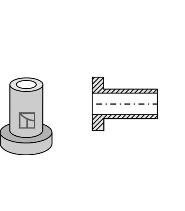 Internal bush 39xØ16,5xØ24