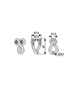 Schakel Votex 11mm vriden