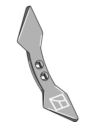 Double heart point  45