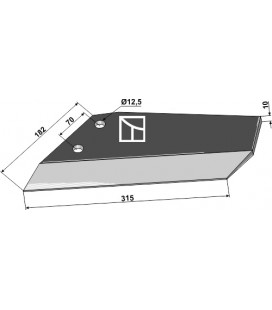 Replacement wings - left