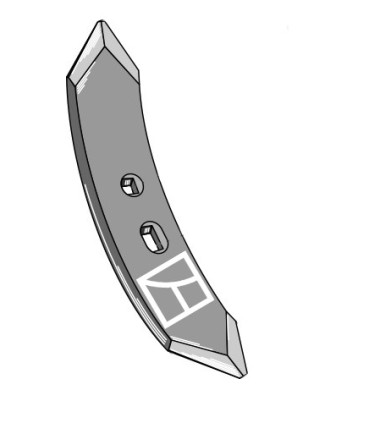 Cultivator share MF 260mm