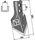 Cultivator share Lilla-Harrie 205mm