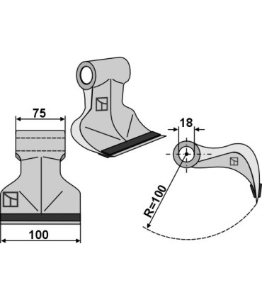 Pruning hammer - PTA