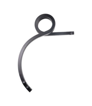 Double coil spring, right